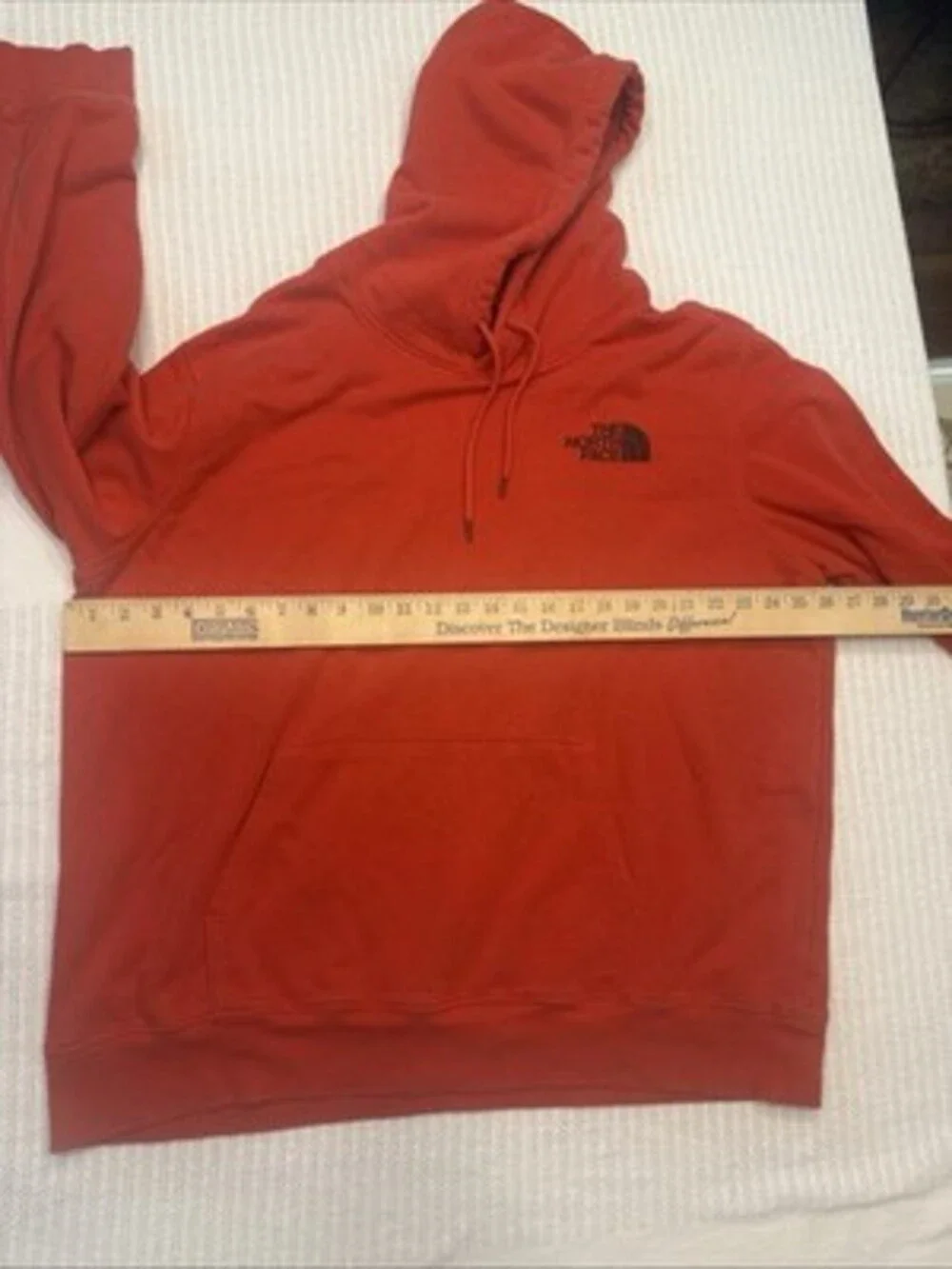 THE NORTH FACE Hoodie Mens XXLHalf Dome Fleece Sweatshirt Pullover Red